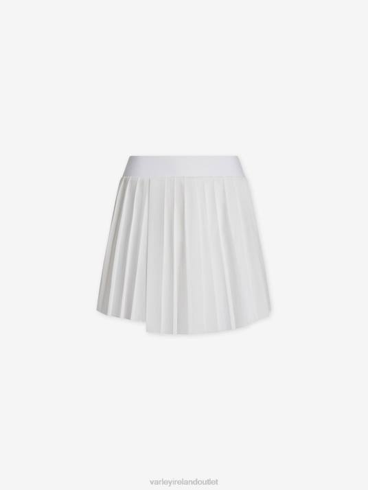 Apparel White Women Varley Kalmia Mid-Rise Skort 00FX354