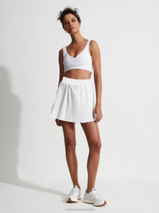 Apparel White Women Varley Melody Skort 00FX409