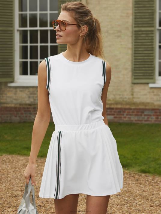 Apparel White Women Varley Neyland High-Rise Skort 15.5" 00FX263