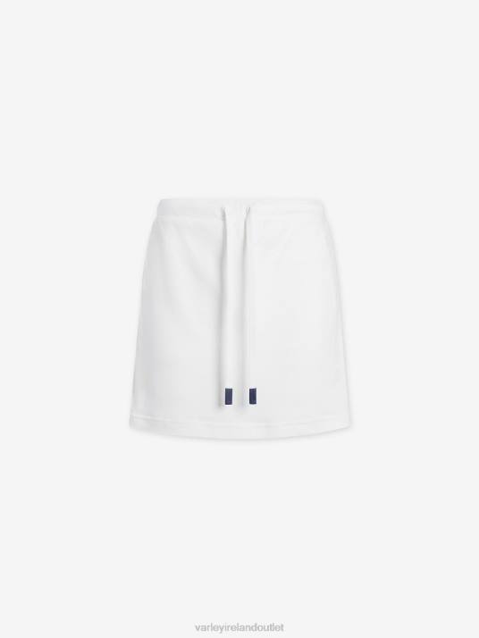 Apparel White Women Varley Patrick Mid-Rise Skort 14