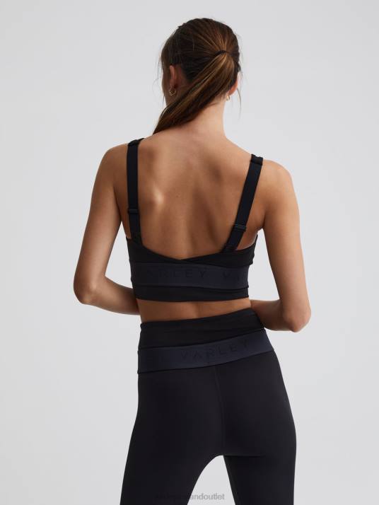 Apparel Black Women Varley Let's Move Dartmouth Bra 00FX246