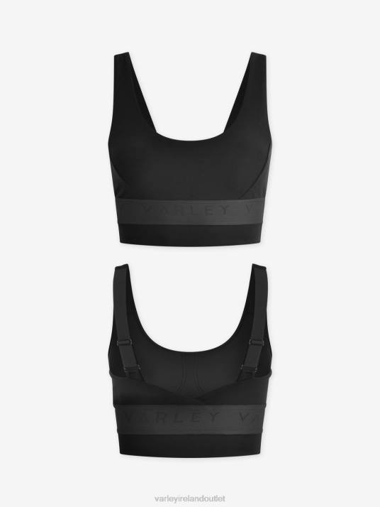Apparel Black Women Varley Let's Move Dartmouth Bra 00FX246