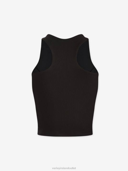 Apparel Black Women Varley Let's Move Rib Kempton Bra 00FX114