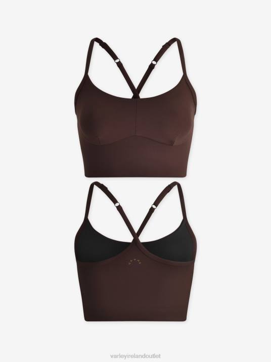 Apparel Coffee Bean Women Varley Always Surrey Bra 00FX241