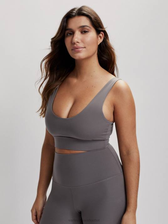 Apparel Deep Charcoal Women Varley Always Edwards Bra 00FX59