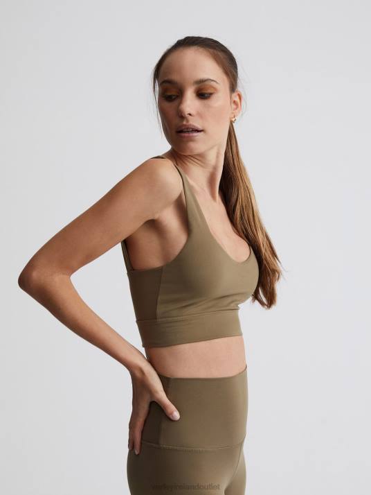 Apparel Dusty Green Women Varley Always Edwards Bra 00FX61