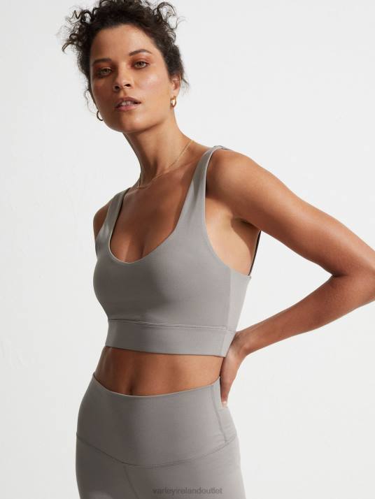 Apparel Gray Flannel Women Varley Always Edwards Bra 00FX62