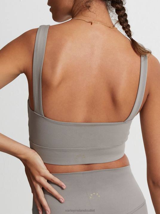 Apparel Gray Flannel Women Varley Always Edwards Bra 00FX62