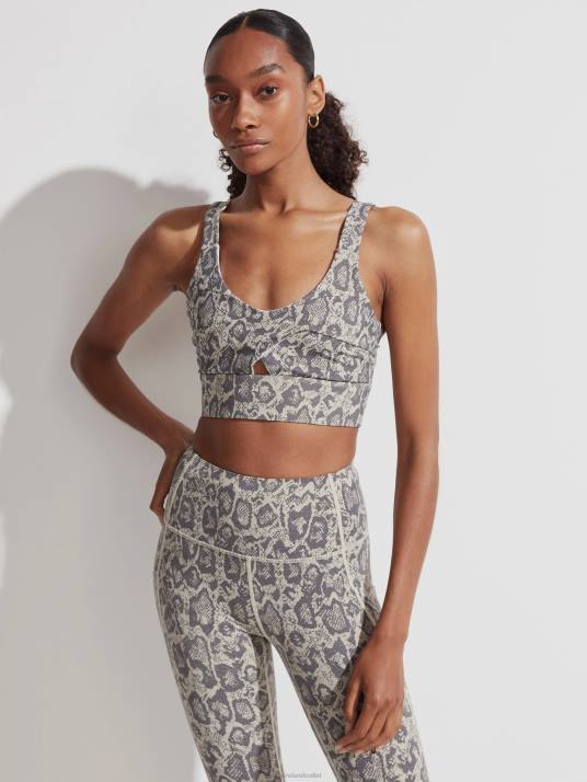 Apparel Sage Noise Snake Women Varley Let's Go Staunton Bra 00FX173