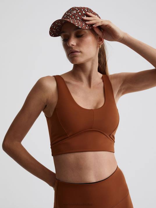 Apparel Tortoise Shell Women Varley Let's Go Elsie Bra 00FX49