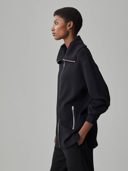Apparel Black Women Varley Adair Zip-Through Jacket 00FX111