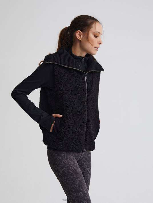 Apparel Black Women Varley Aspen Gilet 00FX457
