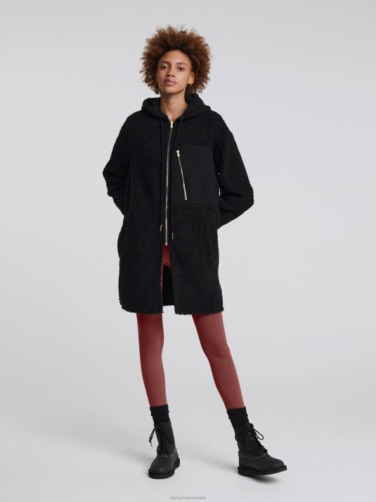 Apparel Black Women Varley Olympus Coat 00FX471