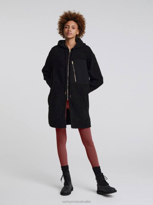 Apparel Black Women Varley Olympus Coat 00FX471