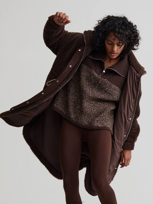 Apparel Coffee Bean Women Varley Jones Coat 00FX439