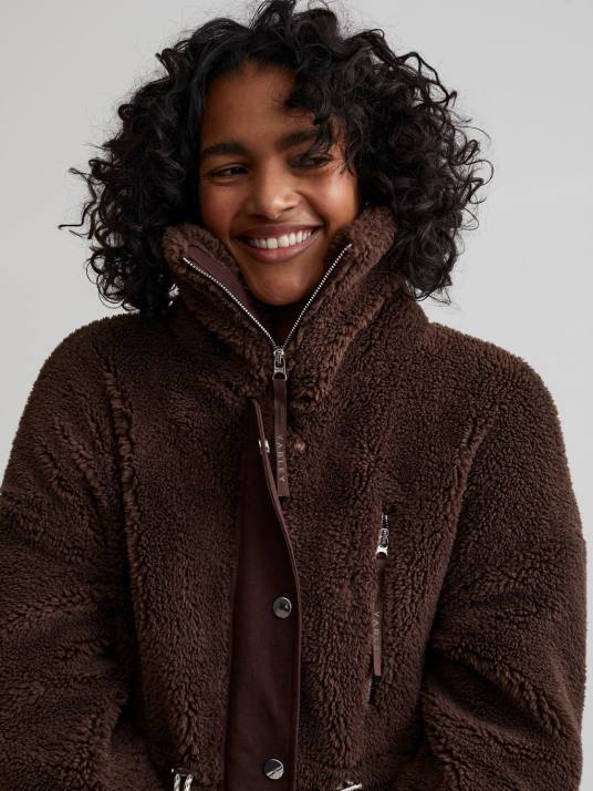 Apparel Coffee Bean Women Varley Jones Coat 00FX439