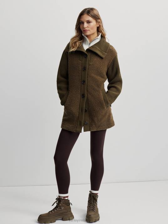 Apparel Dark Olive Women Varley Elliot Jacket 00FX460