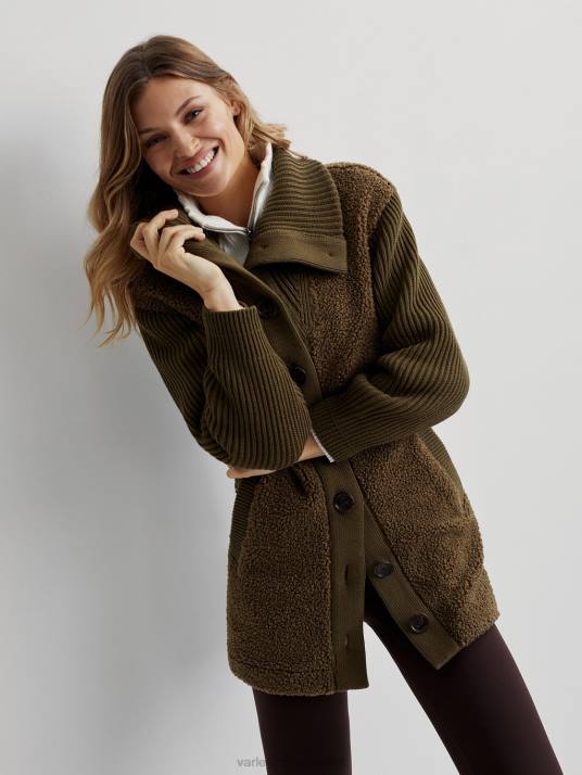 Apparel Dark Olive Women Varley Elliot Jacket 00FX460