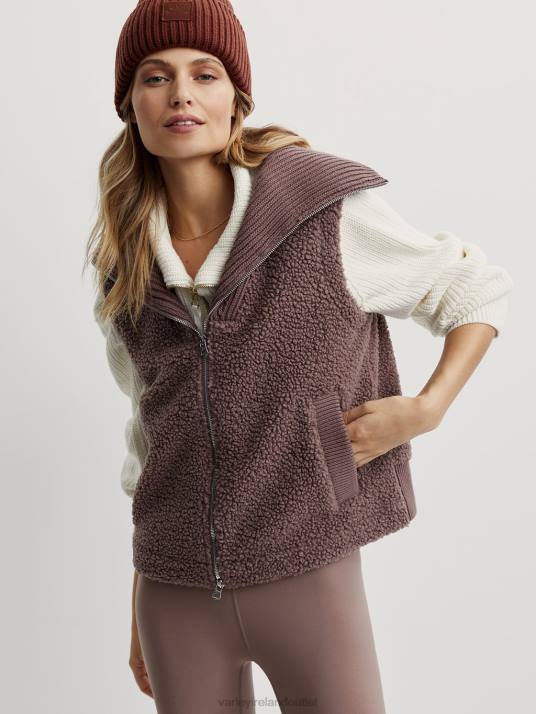 Apparel Deep Taupe Women Varley Aspen Gilet 00FX458