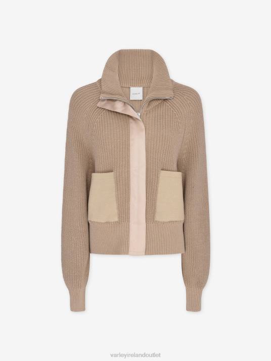 Apparel Light Taupe Women Varley Delfern Jacket 00FX465
