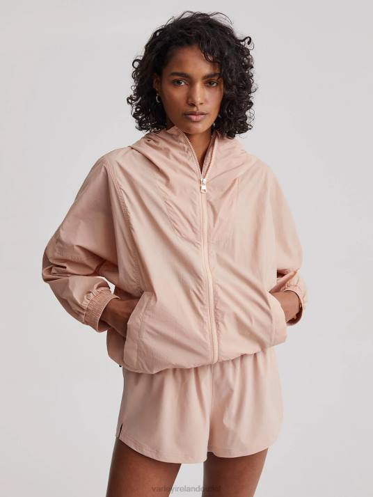 Apparel Mahogany Rose Women Varley Blake Windbreaker 00FX414