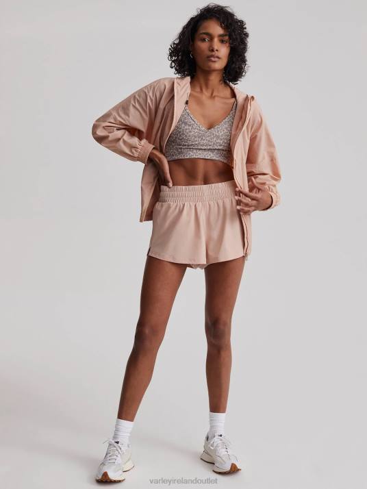 Apparel Mahogany Rose Women Varley Blake Windbreaker 00FX414