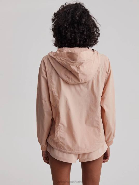 Apparel Mahogany Rose Women Varley Blake Windbreaker 00FX414