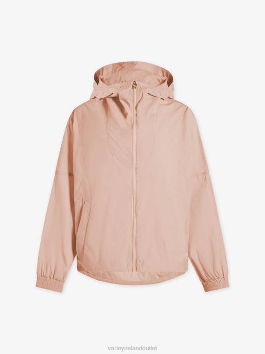 Apparel Mahogany Rose Women Varley Blake Windbreaker 00FX414