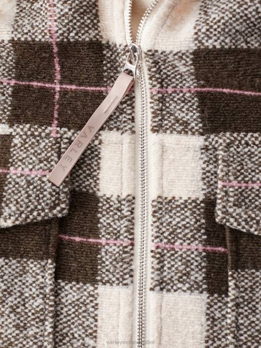 Apparel Wren Macro Check Women Varley Harlow Coat 00FX420
