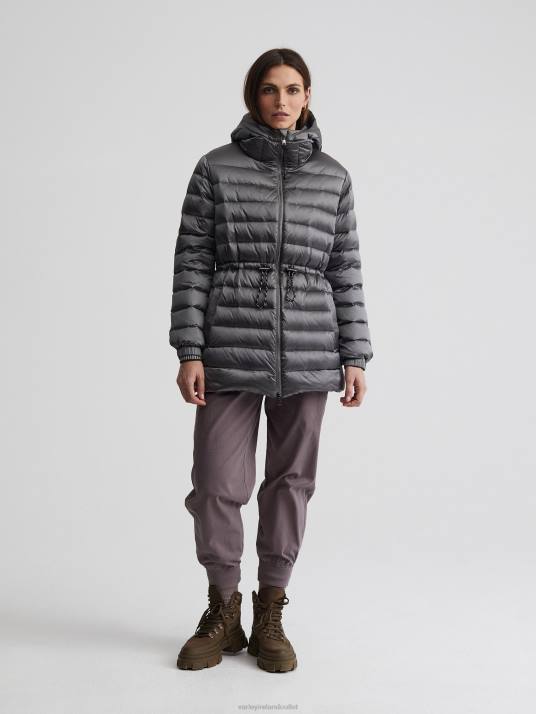 Apparel Brushed Silver Metallic Women Varley Gibson Jacket 00FX449