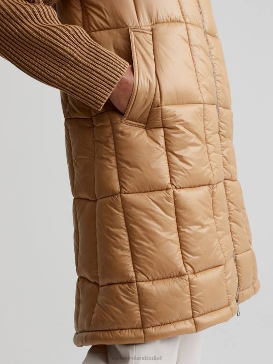 Apparel Desert Sand Women Varley Mayten Knit Puffer Jacket 00FX451