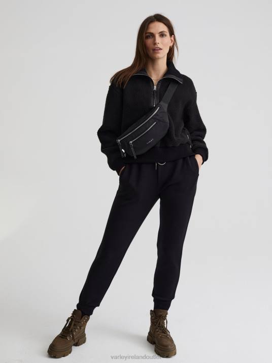 Apparel Black Women Varley Roselle Half-Zip Fleece 00FX233