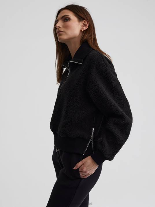 Apparel Black Women Varley Roselle Half-Zip Fleece 00FX233