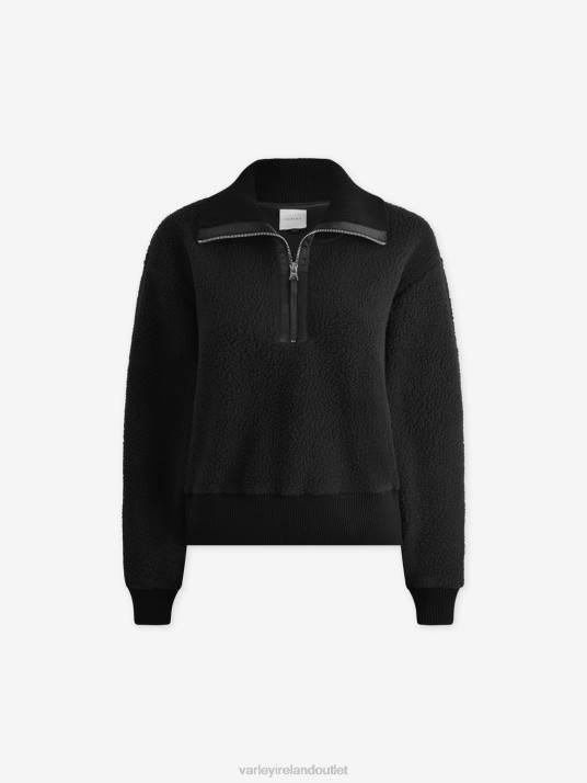Apparel Black Women Varley Roselle Half-Zip Fleece 00FX233