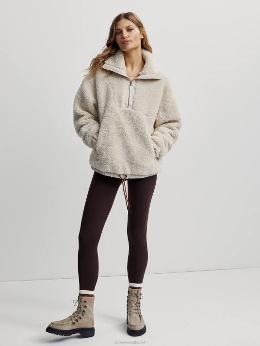 Apparel Eggnog Women Varley Appleton Half-Zip Pullover 00FX472