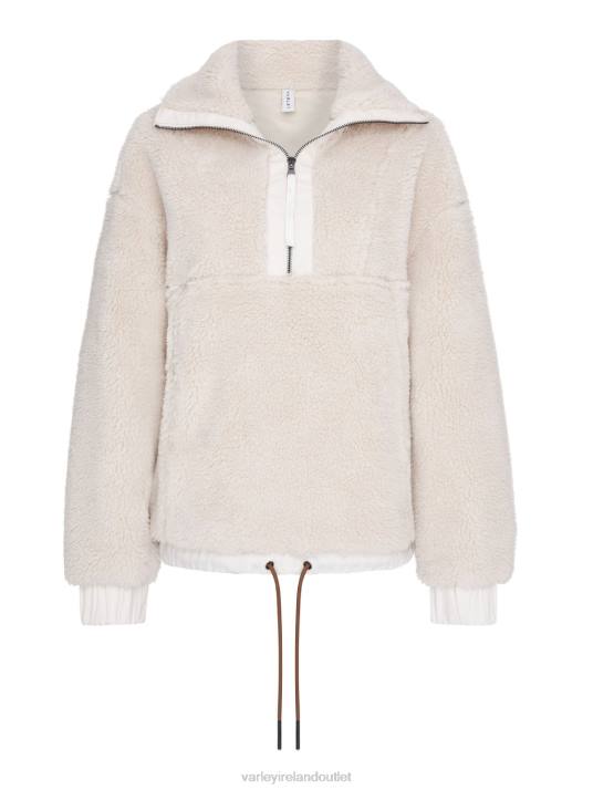 Apparel Eggnog Women Varley Appleton Half-Zip Pullover 00FX472