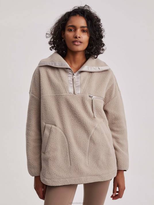 Apparel Taupe Clay Women Varley Daniel Fleece 00FX433
