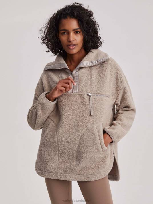 Apparel Taupe Clay Women Varley Daniel Fleece 00FX433