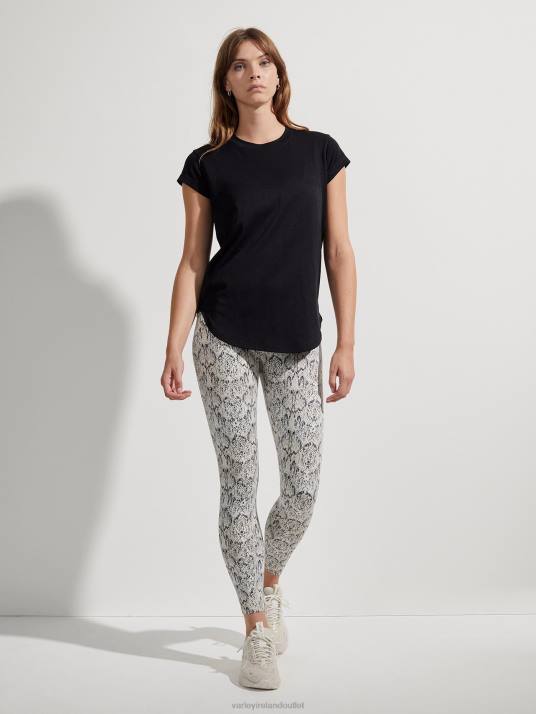 Apparel Black Women Varley Jade Seamless Tee 00FX122