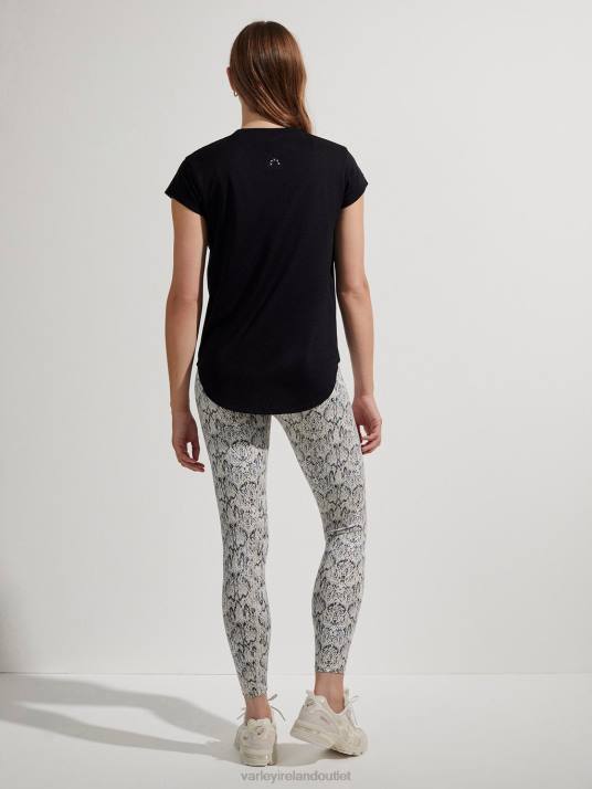 Apparel Black Women Varley Jade Seamless Tee 00FX122