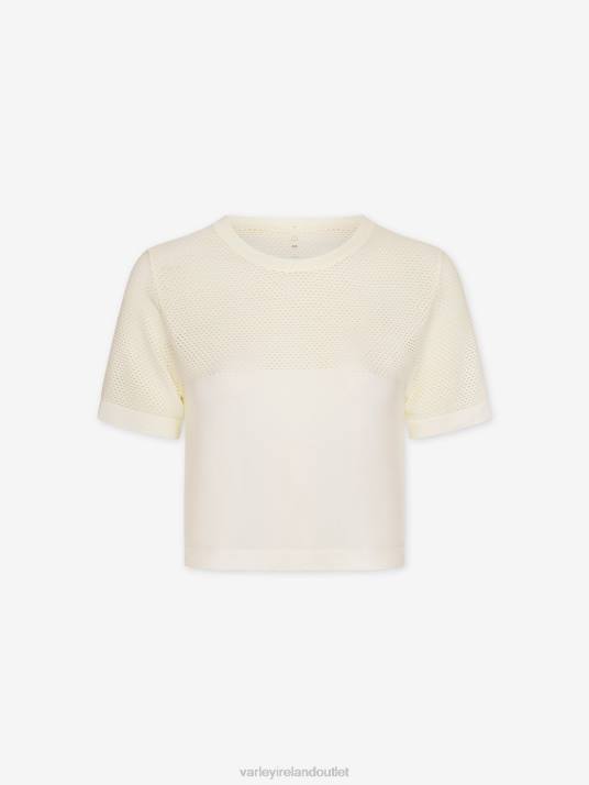 Apparel Egret Women Varley Paden Cropped Tee 00FX252
