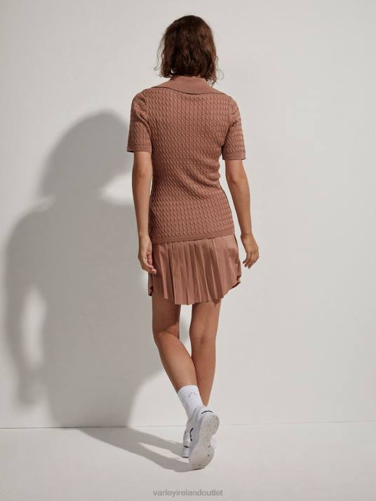 Apparel Mocha Mousse Women Varley Lillian Off Court Polo 00FX142