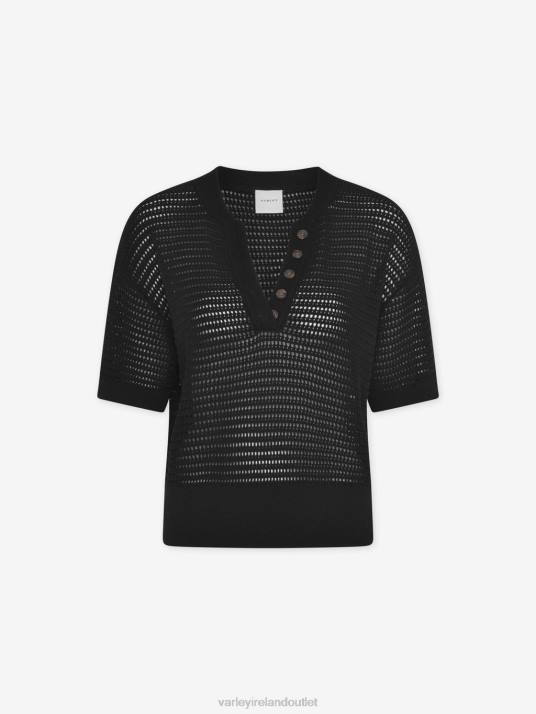 Apparel Black Women Varley Callie Knit Top 00FX82