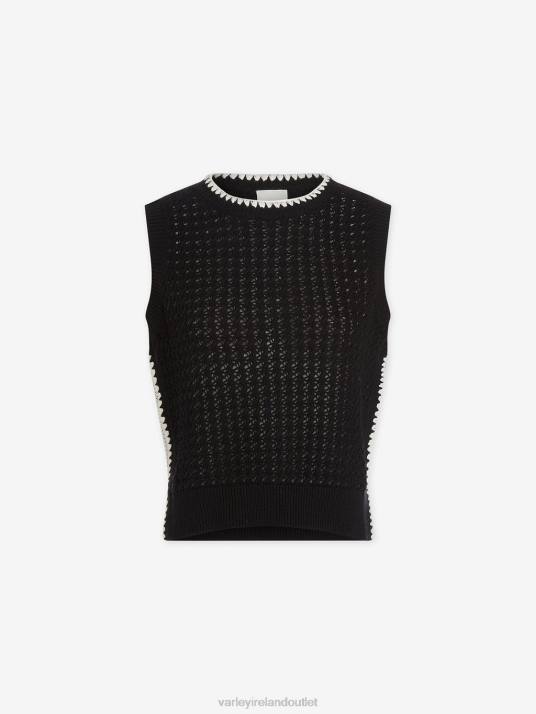 Apparel Black Women Varley Delaney Knit Vest 00FX4