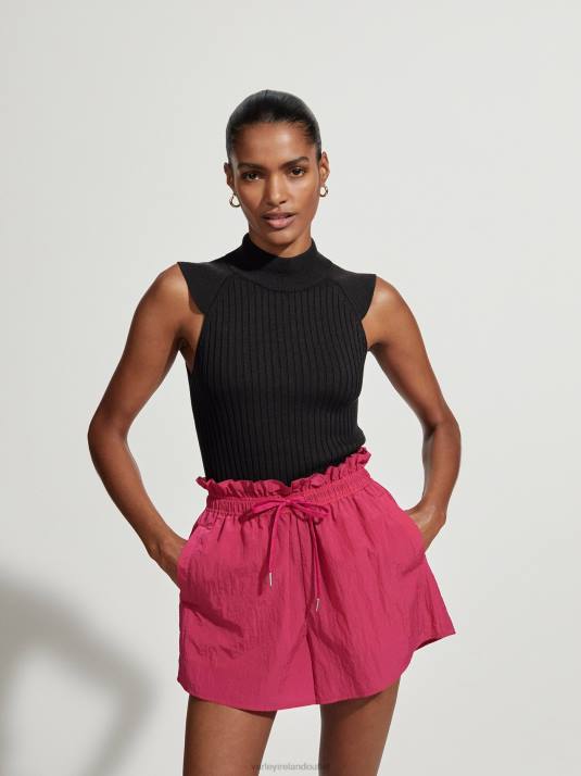 Apparel Black Women Varley Fowler Fitted Knit Tank 00FX71