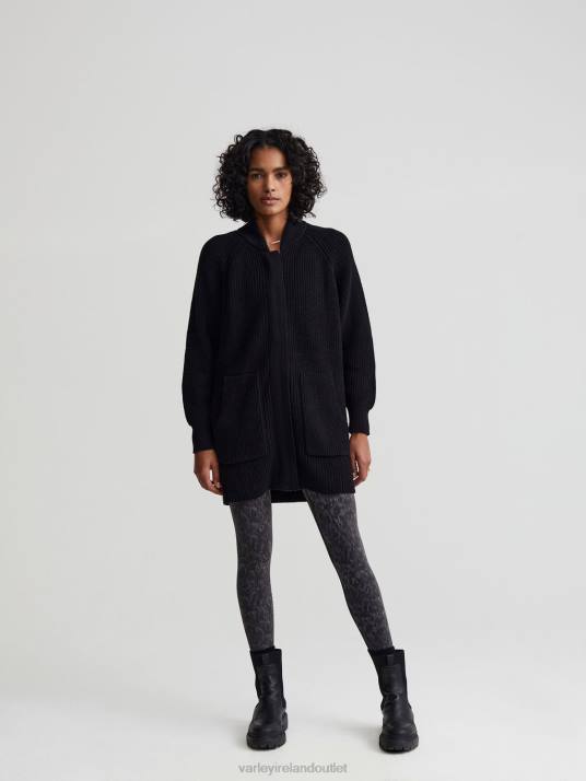 Apparel Black Women Varley Maybelle Knit Jacket 00FX207