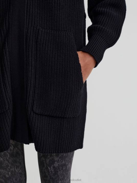 Apparel Black Women Varley Maybelle Knit Jacket 00FX207