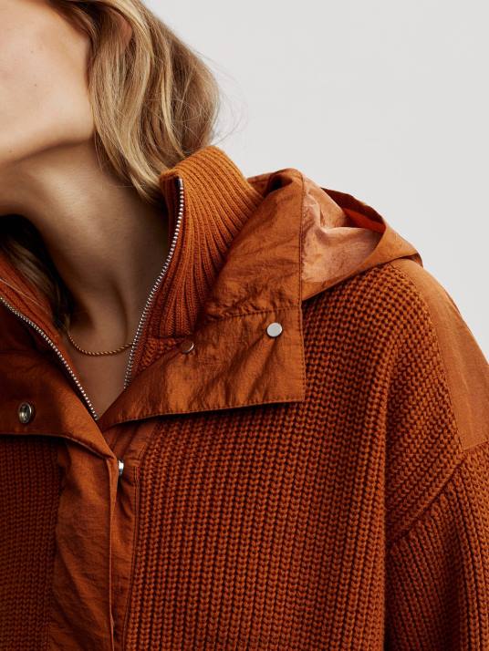 Apparel Caramel Cafe Mix Women Varley Carter Half-Zip Pullover 00FX199