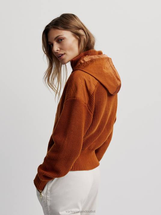 Apparel Caramel Cafe Mix Women Varley Carter Half-Zip Pullover 00FX199