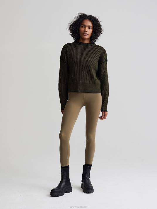Apparel Dark Olive/Dusky Green Women Varley Grant Knit 00FX231